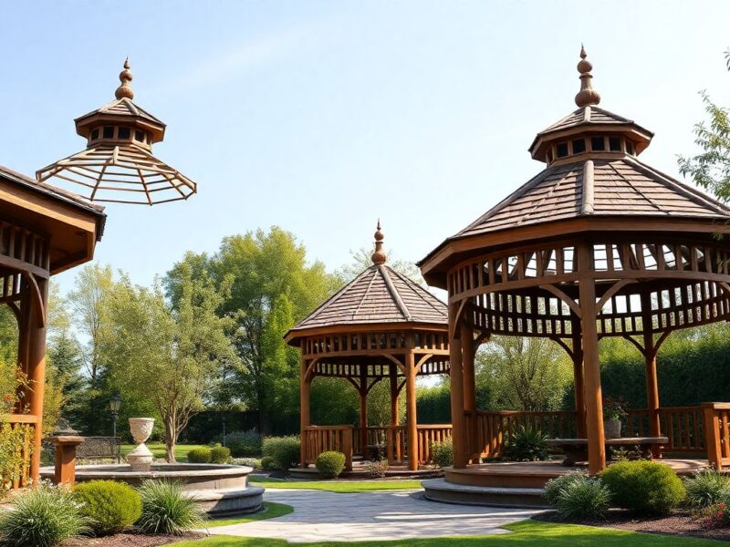 Altany ogrodowe: Oaza spokoju i piękna w Twoim ogrodzie