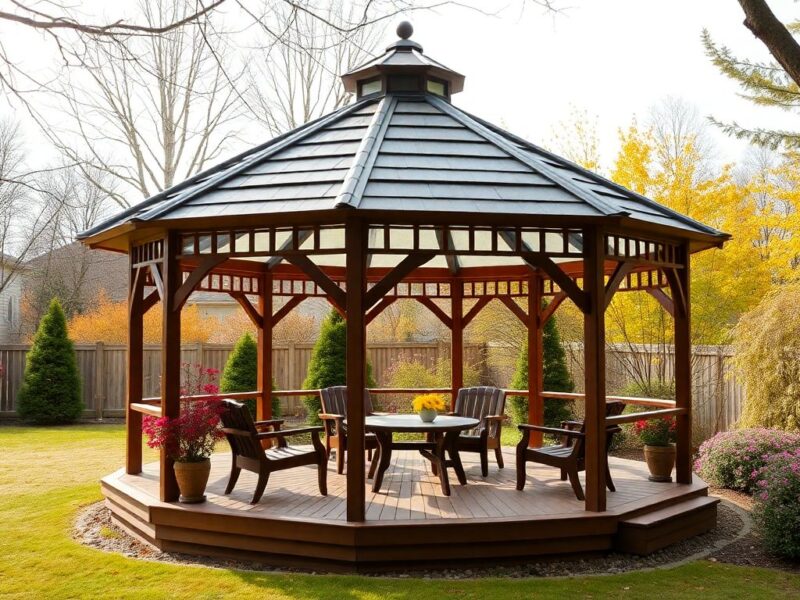 Altany ogrodowe całoroczne – użytkowanie ogrodu przez cały rok