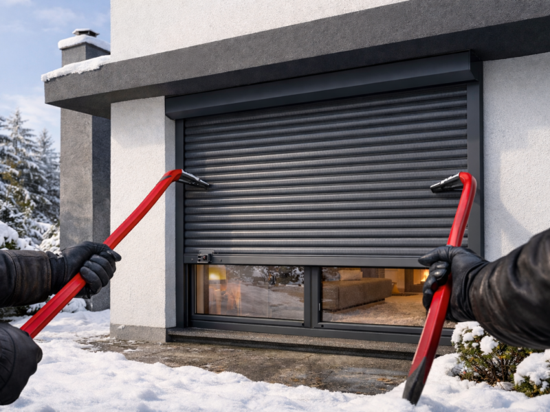 Rolety zewnętrzne antywłamaniowe